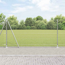 Słupek ogrodzeniowy. Srebrny 10 x 1,2 m (siatka 25 x 25 mm)