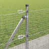 Słupek ogrodzeniowy. Srebrny 25 x 0,5 m (siatka 25 x 25 mm)