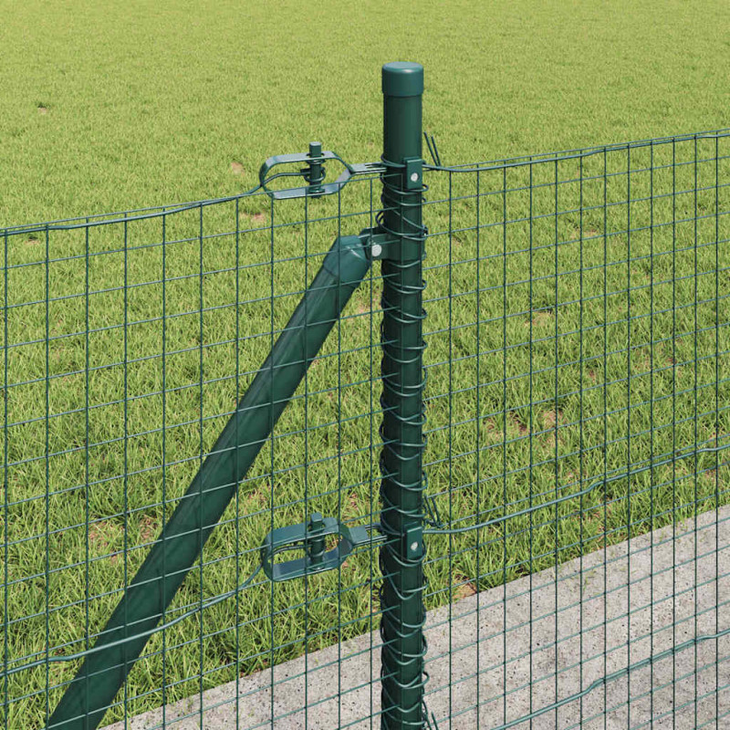 Słupek ogrodzeniowy. Zielony 10 x 0,6 m (siatka 25 x 25 mm)