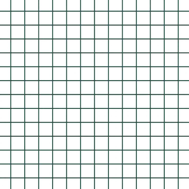 Słupek ogrodzeniowy. Zielony 10 x 1 m (siatka 19 x 19 mm) Stal