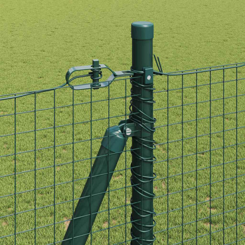 Słupek ogrodzeniowy. Zielony 10 x 1,4 m (25 x 25 mm siatka)