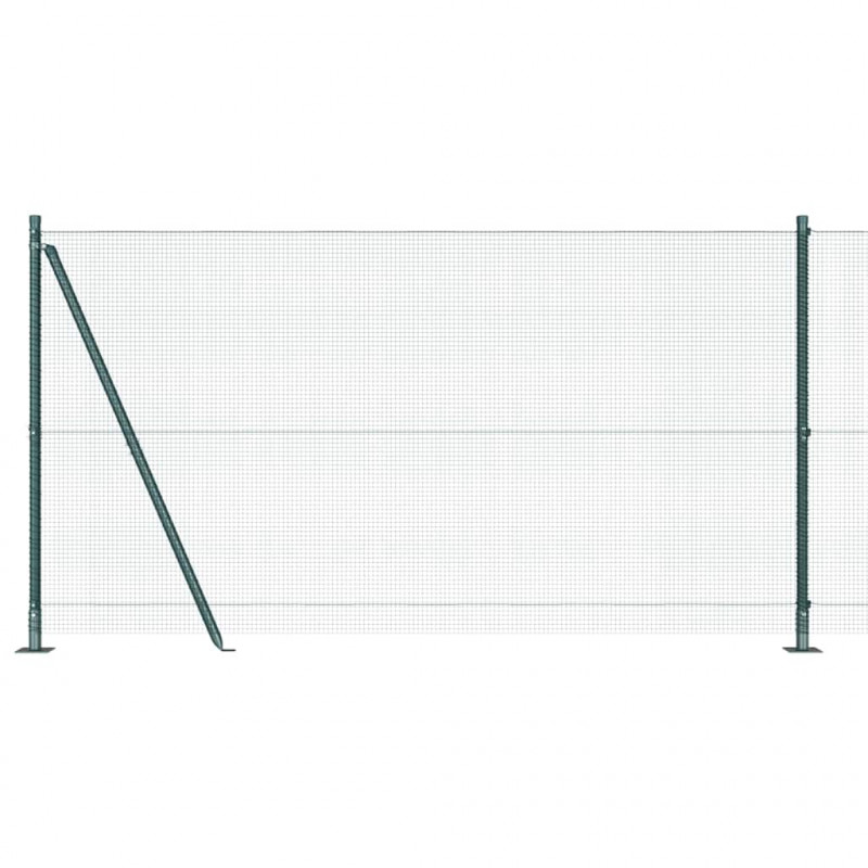 Słupek ogrodzeniowy. Zielony 25 x 1,2 m (siatka 12 x 12 mm)
