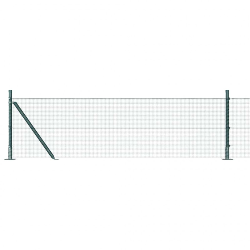 Słupek ogrodzeniowy. Zielony 50 x 0,5 m (siatka 12 x 12 mm)