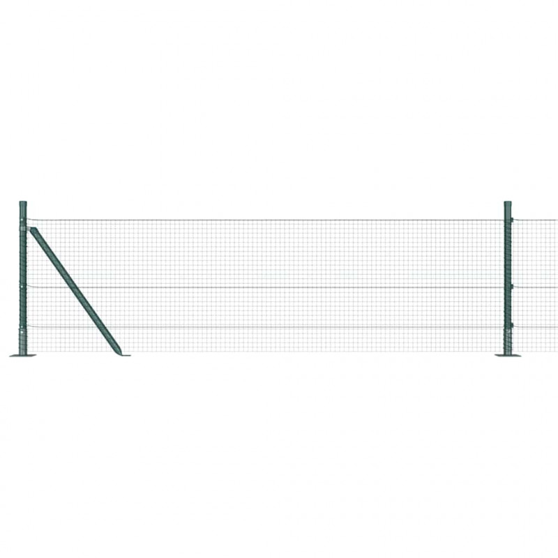 Słupek ogrodzeniowy. Zielony 50 x 0,5 m (siatka 19 x 19 mm)