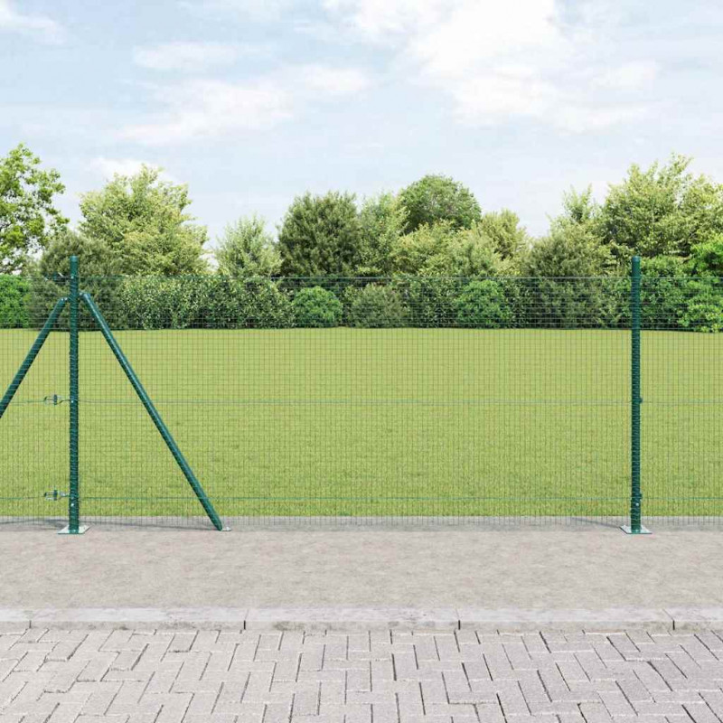 Słupek ogrodzeniowy. Zielony 50 x 1 m (siatka 19 x 19 mm)