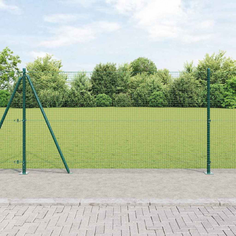 Słupek ogrodzeniowy. Zielony 50 x 1,2 m (siatka 25 x 25 mm)