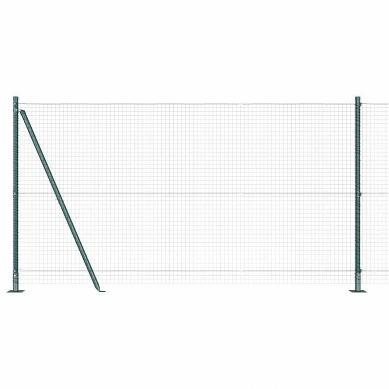 Słupek ogrodzeniowy. Zielony 50 x 1,2 m (siatka 25 x 25 mm)