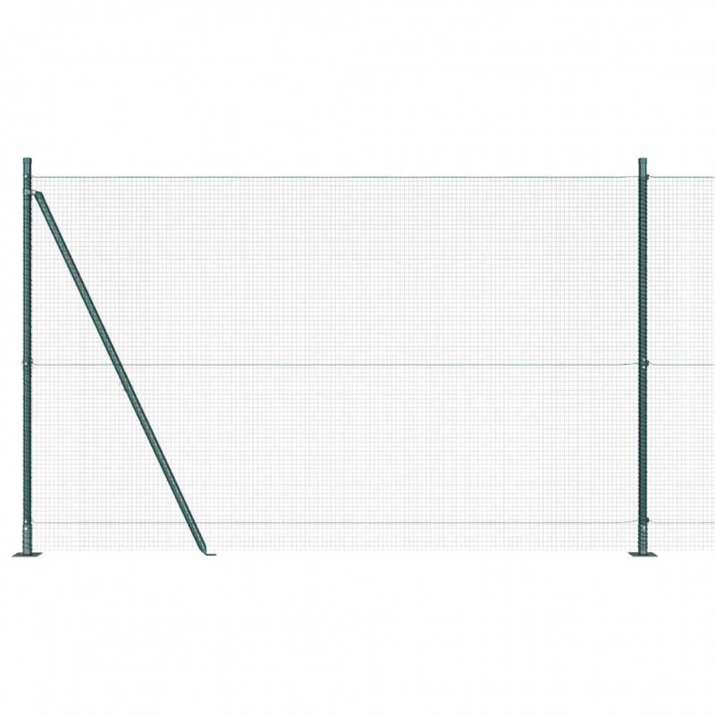 Słupek ogrodzeniowy. Zielony 50 x 1,4 m (16 x 16 mm siatka)