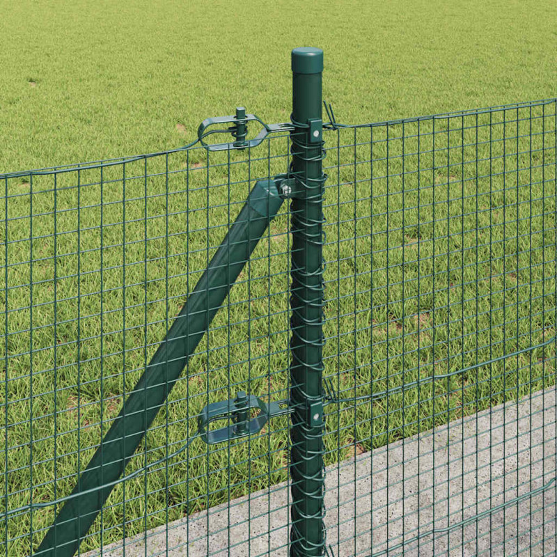 Słupek ogrodzeniowy. Zielony 100 x 0,4 m (siatka 19 x 19 mm)