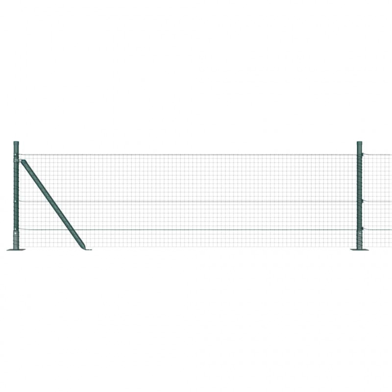 Słupek ogrodzeniowy. Zielony 100 x 0,6 m (siatka 25 x 25 mm)