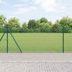 Słupek ogrodzeniowy. Zielony 100 x 0,8 m (siatka 12 x 12 mm)