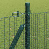Słupek ogrodzeniowy. Zielony 100 x 0,8 m (siatka 16 x 16 mm)