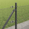Słupek ogrodzeniowy. Szary 10 x 0,5 m (siatka 16 x 16 mm) Stal