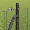 Słupek ogrodzeniowy. Szary 10 x 1,4 m (25 x 25 mm siatka)