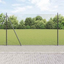 Słupek ogrodzeniowy. Szary 10 x 1,6 m (siatka 16 x 16 mm)