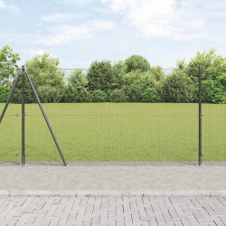 Słupek ogrodzeniowy. Szary 25 x 1,2 m (16 x 16 mm siatka)