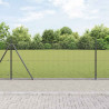 Słupek ogrodzeniowy. Szary 25 x 1,6 m (siatka 25 x 25 mm)