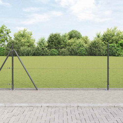 Słupek ogrodzeniowy. Szary 50 x 1 m (siatka 16 x 16 mm)