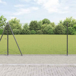 Słupek ogrodzeniowy. Szary 50 x 1,2 m (siatka 19 x 19 mm)