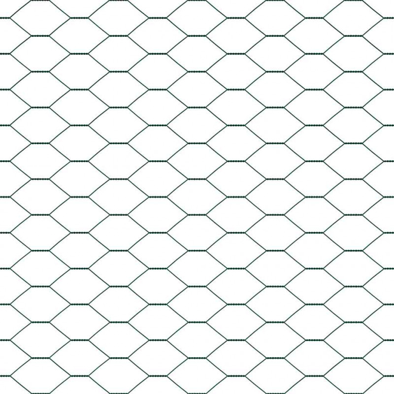Słupek ogrodzeniowy. Zielony 25 x 1,6 m (25 mm siatka)
