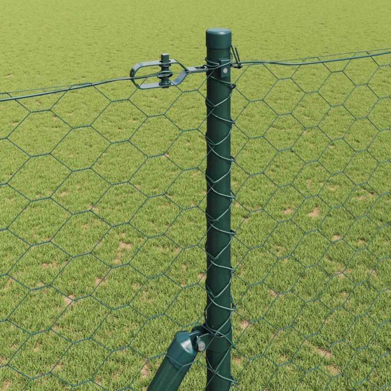 Słupek ogrodzeniowy. Zielony 25 x 1,6 m (siatka 50 mm)