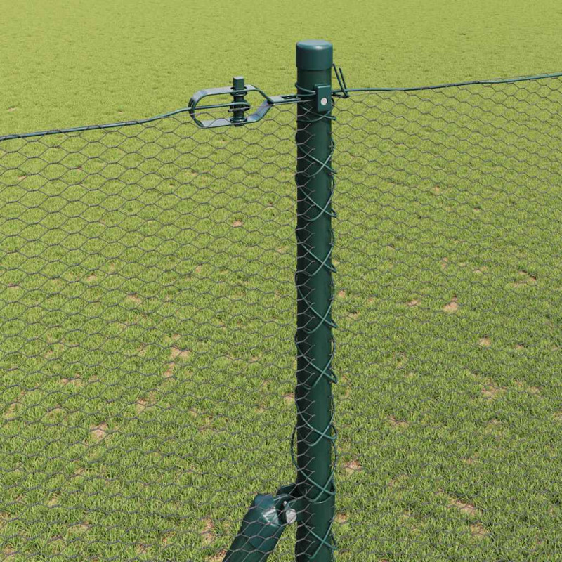 Słupek ogrodzeniowy. Zielony 50 x 1,6 m (12 mm siatka)