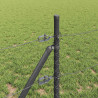 Słupek ogrodzeniowy. Szary 25 x 0,5 m (siatka 50 mm) Stal