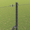 Słupek ogrodzeniowy. Szary 25 x 1,5 m (siatka 25 mm) Stal