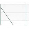 Słupek ogrodzeniowy. Szary 50 x 1,5 m (siatka 13 mm) Stal i PVC