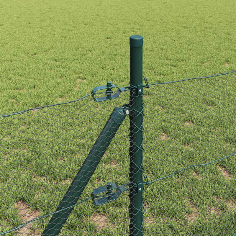 Słupek ogrodzeniowy. Szary 100 x 0,4 m (siatka 13 mm)