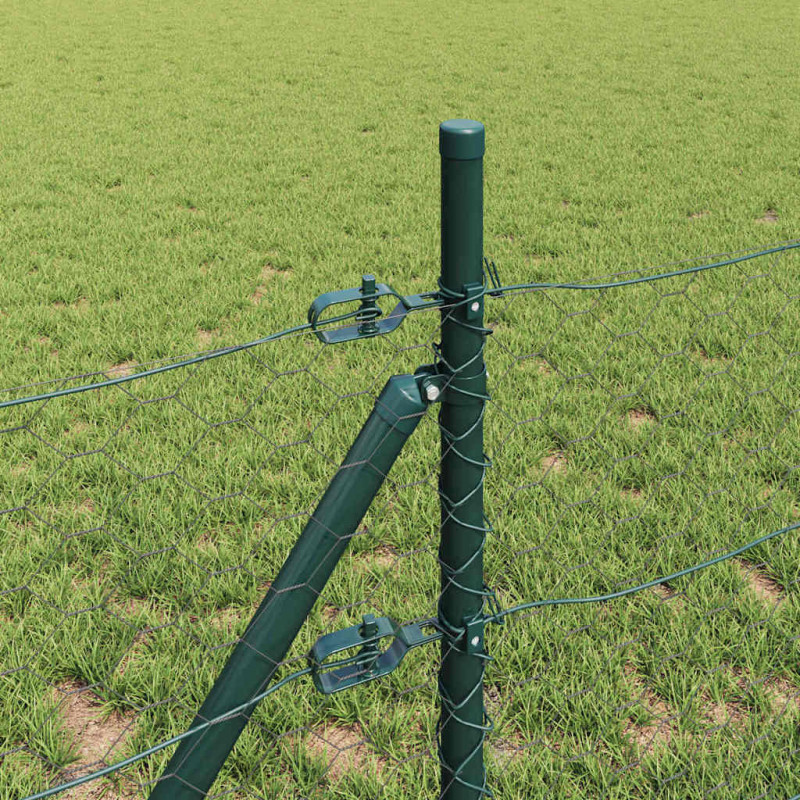 Słupek ogrodzeniowy. Szary 100 x 0,8 m (siatka 50 mm)