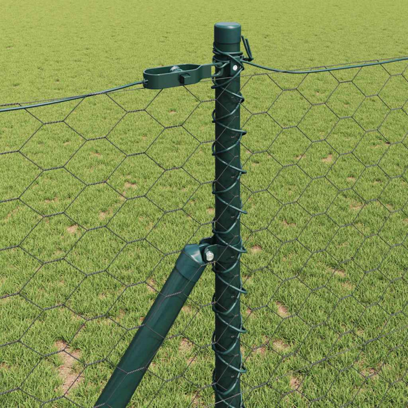 Słupek ogrodzeniowy. Szary 100 x 1,4 m (siatka 50 mm)
