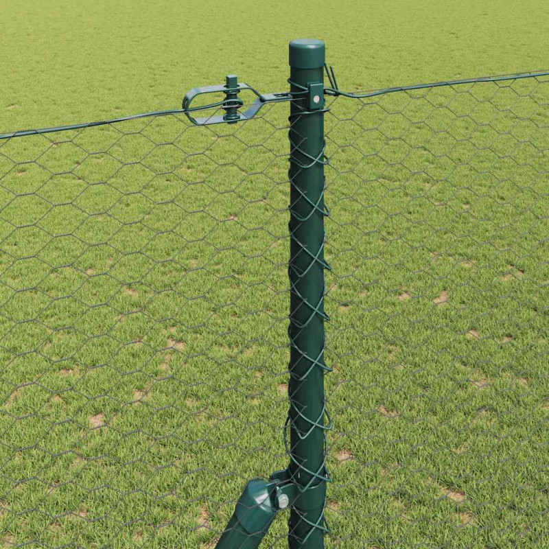 Słupek ogrodzeniowy. Szary 100 x 1,5 m (siatka 25 mm)