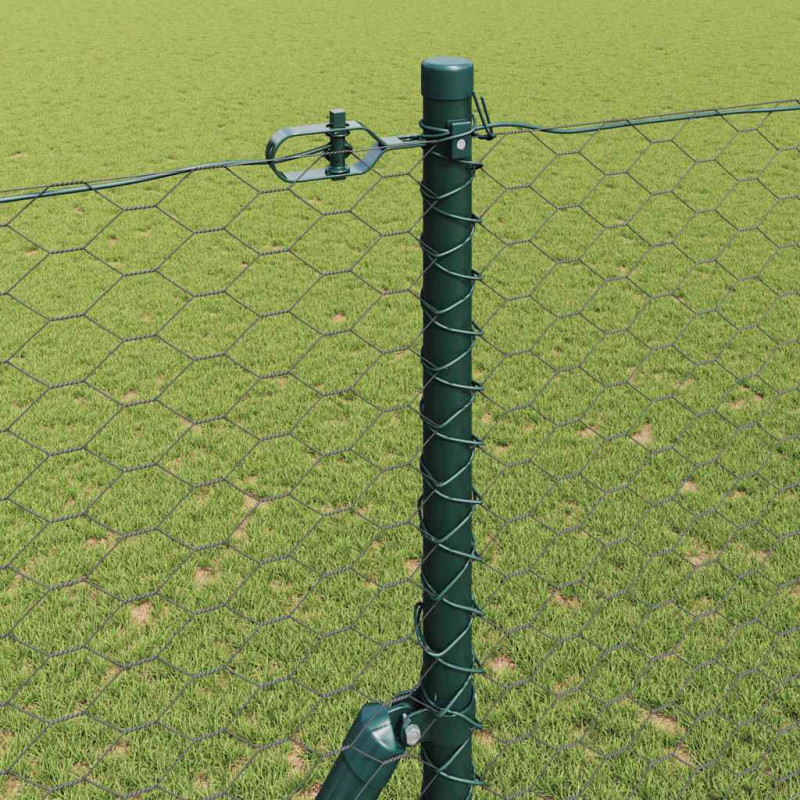 Słupek ogrodzeniowy. Szary 100 x 1,6 m (siatka 36 mm)