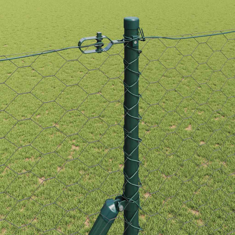 Słupek ogrodzeniowy. Szary 100 x 1,6 m (siatka 50 mm)