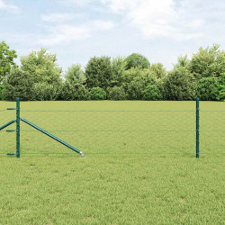 Słupek ogrodzeniowy. Zielony 10 x 0,4 m (siatka 50 mm)