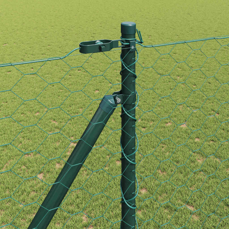 Słupek ogrodzeniowy. Zielony 10 x 1,5 m (siatka 50 mm)