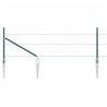 Słupek ogrodzeniowy. Zielony 25 x 0,5 m (siatka 50 mm) Stal