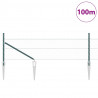 Słupek ogrodzeniowy. Zielony 100 x 0,5 m (siatka 50 mm)
