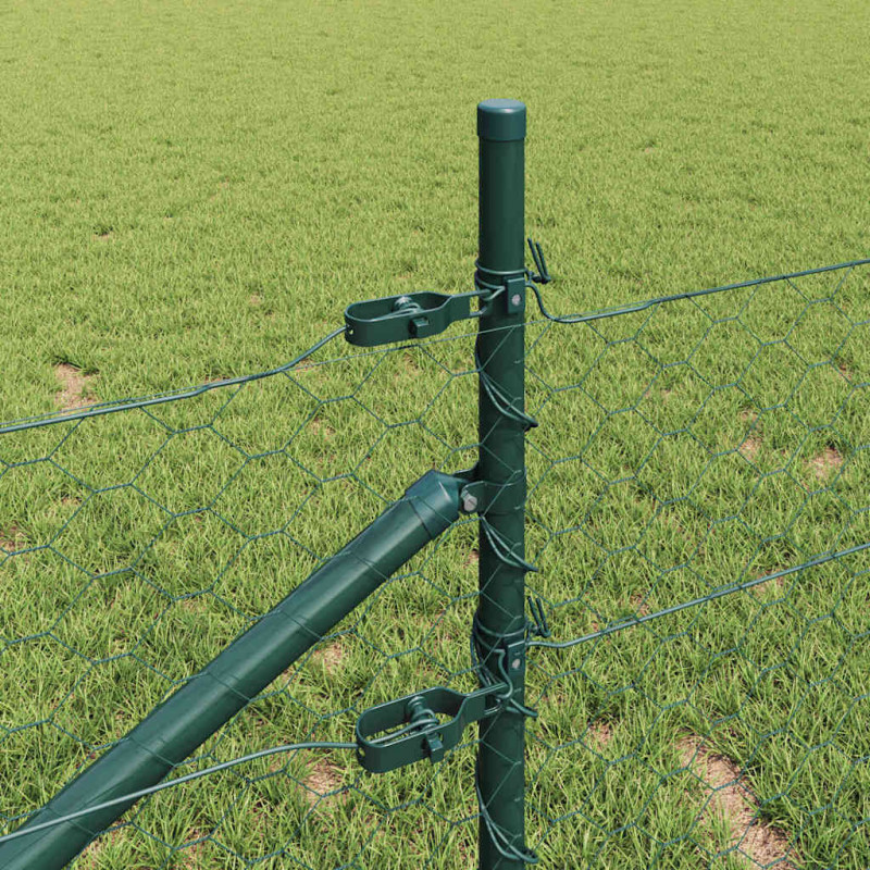 Słupek ogrodzeniowy. Zielony 100 x 0,5 m (siatka 50 mm)
