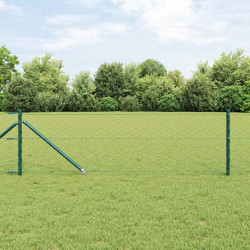 Słupek ogrodzeniowy. Zielony 100 x 0,8 m (siatka 50 mm)