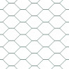 Słupek ogrodzeniowy. Zielony 100 x 1,2 m (siatka 50 mm)