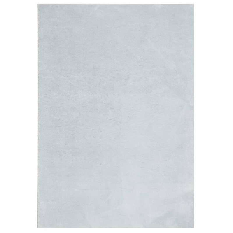 Dywan HUARTE z krótkim włosiem, niebieski, 140x200 cm