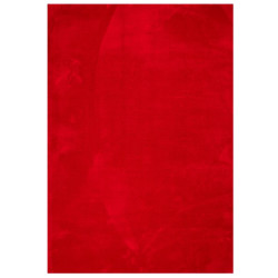 Dywan HUARTE z krótkim włosiem, czerwony, 160x230 cm