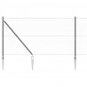 Słupek ogrodzeniowy. Szary 25 x 1,2 m (siatka 50 mm) Stal