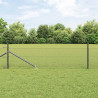 Słupek ogrodzeniowy. Szary 100 x 0,5 m (siatka 13 mm)