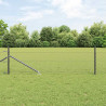 Słupek ogrodzeniowy. Szary 100 x 0,5 m (siatka 36 mm)