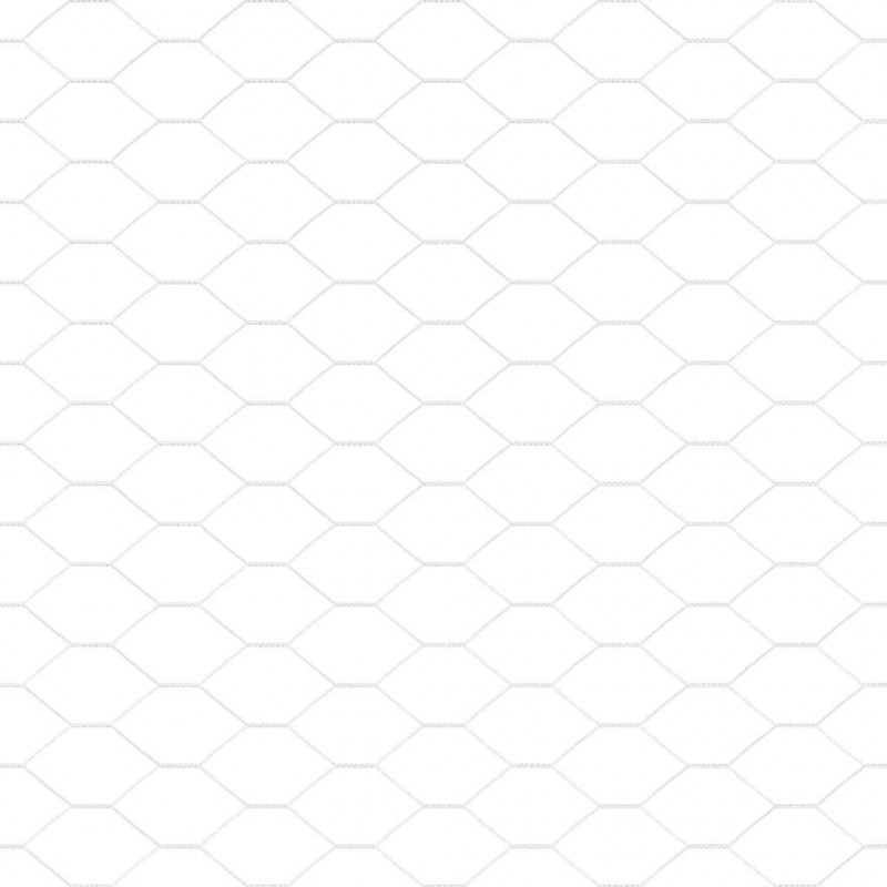 Słupek ogrodzeniowy. Srebrny 25 x 1,2 m (siatka 13 mm) Stal