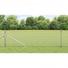 Słupek ogrodzeniowy. Srebrny 50 x 0,4 m (siatka 13 mm) Stal