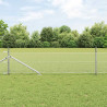 Słupek ogrodzeniowy. Srebrny 50 x 0,5 m (rozmiar oczka 13 mm)